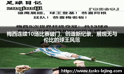 梅西连续10场比赛破门，创造新纪录，展现无与伦比的球王风范